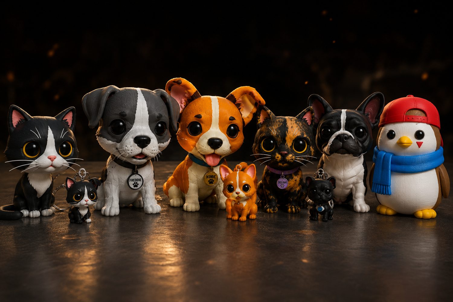 Coleção GAEVA — grupo de miniaturas colecionáveis